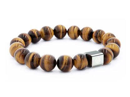 Yellow Tiger Eye-Silver