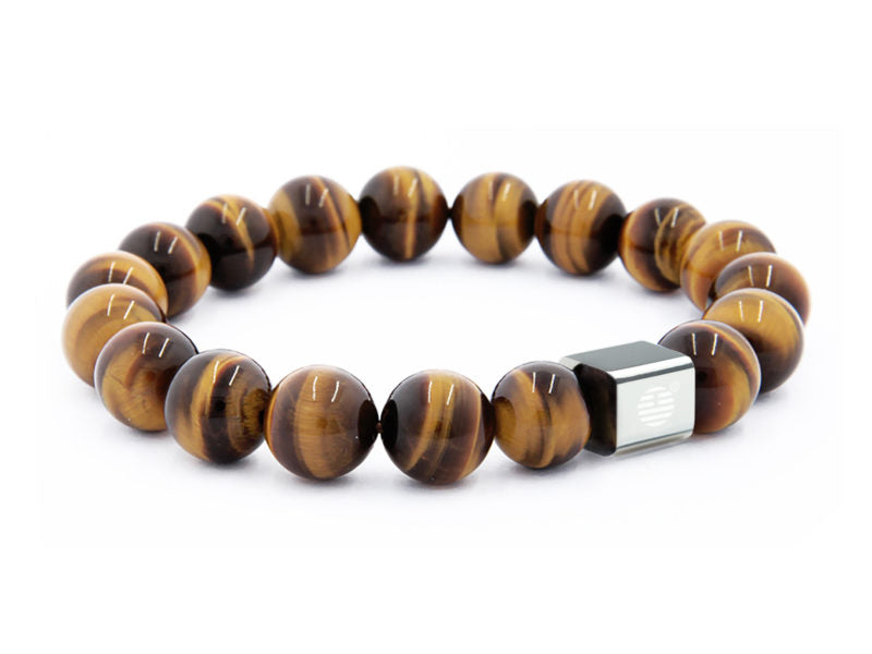 Yellow Tiger Eye-Silver