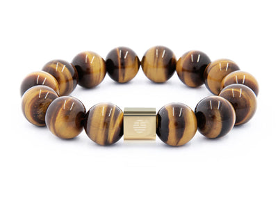 Yellow Tiger Eye-Gold