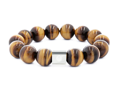 Yellow Tiger Eye-Silver