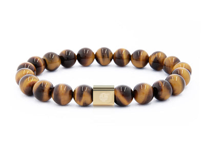Yellow Tiger Eye-Gold