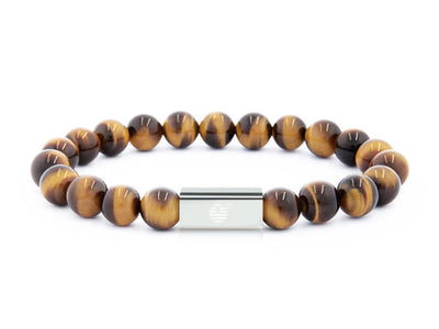 Yellow Tiger Eye-Silver