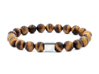 Yellow Tiger Eye-Silver